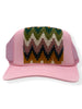 Kilim Trucker Hat - Baby Pink 113