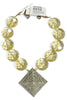 Made In The Deep South 1950s Brooch 1970s Crystal Bead Necklace