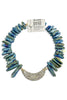 Made In The Deep South 1950s Moon Brooch 1970s Quartz Bead Necklace