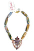 Made In The Deep South 1950s Brooch 1960s Agate Necklace