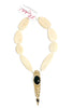 Made In The Deep South 1970s Brooch 1960s Bone Necklace