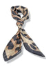 Made For You Brown Leopard Print Scarf