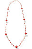 Keeping In Mind Ruby Long Necklace