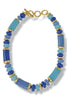 Julie Vos Amalfi Aqua Multi Statement Necklace