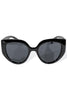 Catherine Black Cat Eye Frame Sunglasses