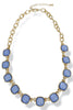 Out Of Here Blue Chain Necklace