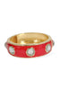 Fully Complete Red Hinge Bracelet