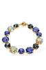 TWT® Marley Blue Multi Graduated Crystal Magnetic Bracelet