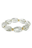 Taking Time Crystal Stretch Bracelet