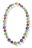 TWT® Margret Light Multi Glass Stone Magnetic Necklace