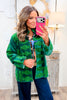 Sgt. Peppers Green Print Crew Jacket