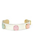TOVA Linsey White Opal Ultra Mix Cuff Bracelet