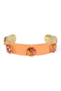 TOVA Linsey Peach Cuff Bracelet