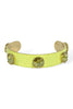 TOVA Linsey Electric Yellow Cuff Bracelet
