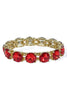 All Too Familiar Red Stretch Bracelet