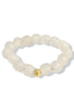 Marley Clear Recycled Glass Bead Bracelet
