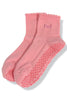 TWT® 3/4 Crew Baby Pink Pilates Socks