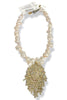Made In The Deep South 1960s Brooch Baroque Pearl Necklace