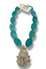 Made in the Deep South 1930s Dress Clip 1960s Turquoise Necklace