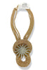 Made In The Deep South 1960s Sun Brooch 1970s Multi Strand Necklace