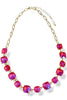 Call You Home Necklace Fuchsia Necklace