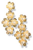 Millie Gold Flower Drop Earrings