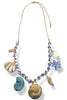 Out to Sea Gold Shell Charm Necklace