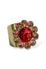 Sienna by TOVA Pink Peony Ring
