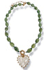 Tie The Knot Green Beaded Necklace