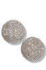Girls Night Out Clear Pave Dome Earring