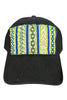 Kilim Baseball Hat - Black 90