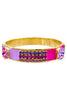 TOVA Mireya Pink Medium Bangle Bracelet