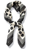 Caring The Most White and Black Polka Dot Scarf