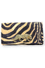 TWT x Garland Bags Coco Zebra Print Gold Leopard Clutch