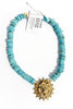Made In The Deep South 1960s Dress Clip 1960s Heishi Bead Necklace