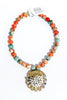 Made In The Deep South 1950s Brooch 1970s Agate Necklace