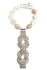 Made In The Deep South 1970s Sash Buckle 1960s Cowrie Shell Bead Necklace