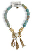 Made In The Deep South 1960s Pendant 1960s Agate Bead Necklace
