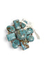Made In The Deep South 1960s Turquoise Adjustable Ring