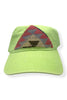 Kilim Baseball Hat - Lime 39