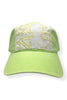 Kilim Baseball Hat - Lime 27