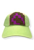 Kilim Baseball Hat - Lime 13