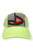 Kilim Baseball Hat - Lime 17