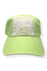 Kilim Baseball Hat - Lime 34