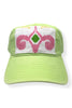 Kilim Baseball Hat - Lime 30