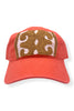 Kilim Baseball Hat Coral 14