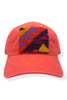 Kilim Baseball Hat Coral 12 *Final Sale*
