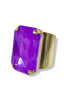 TOVA Mini Soleil Neon Purple Ring