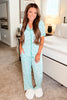 Mary Square Charlotte Light Blue Laurel Boom Pajama Set