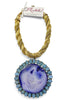 Made In The Deep South 1970s Agate & Chalcedony Pendant 1970s Necklace